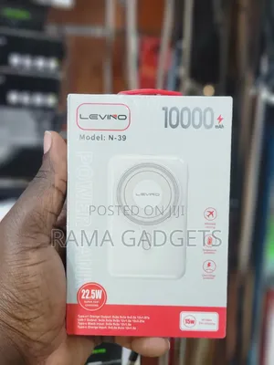 Levino N-39 10000mah Magnetic Wireless Power Bank.