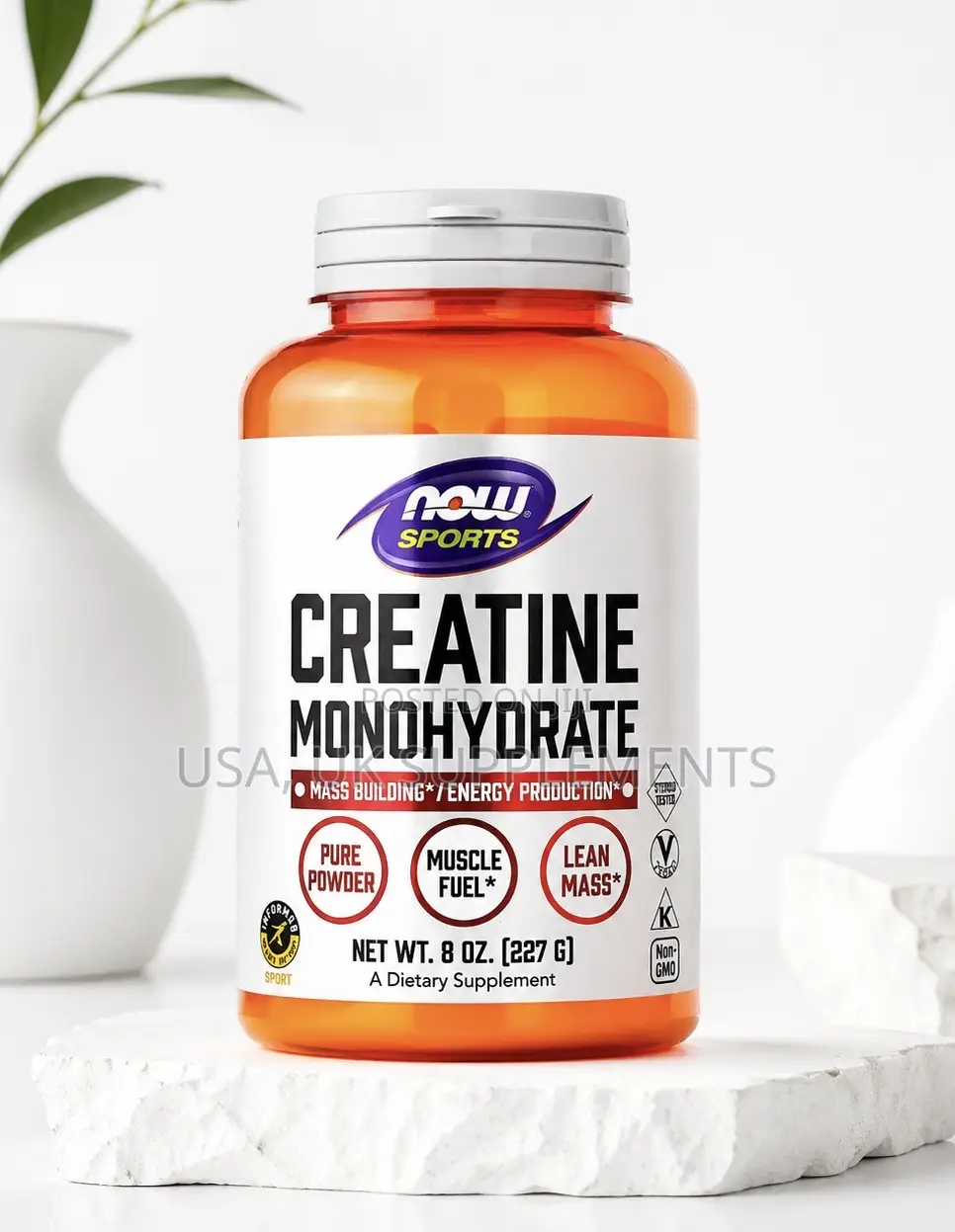 Now Creatine Monohydrate Powder 227g