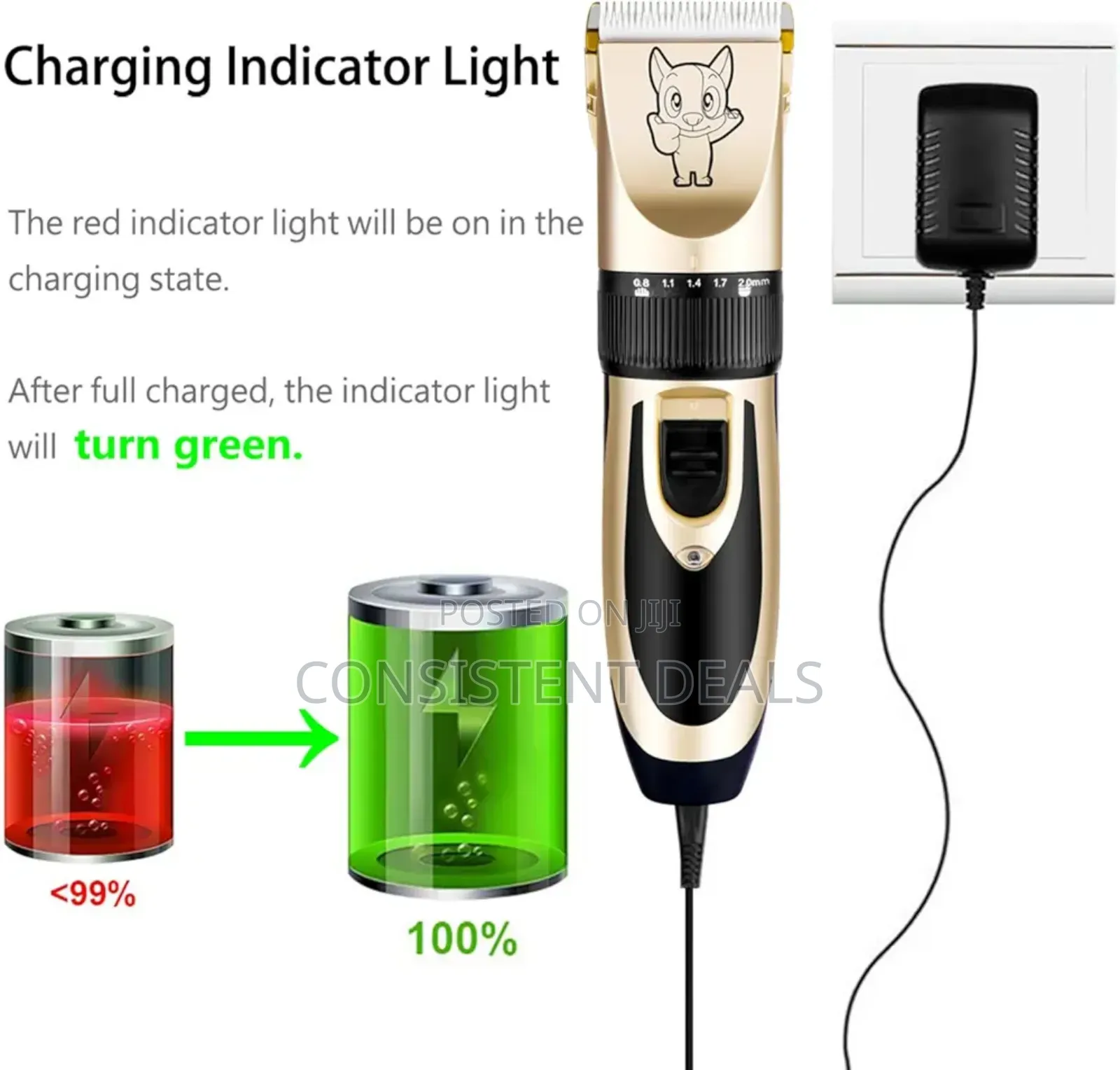 Rechargeable Pet Clipper