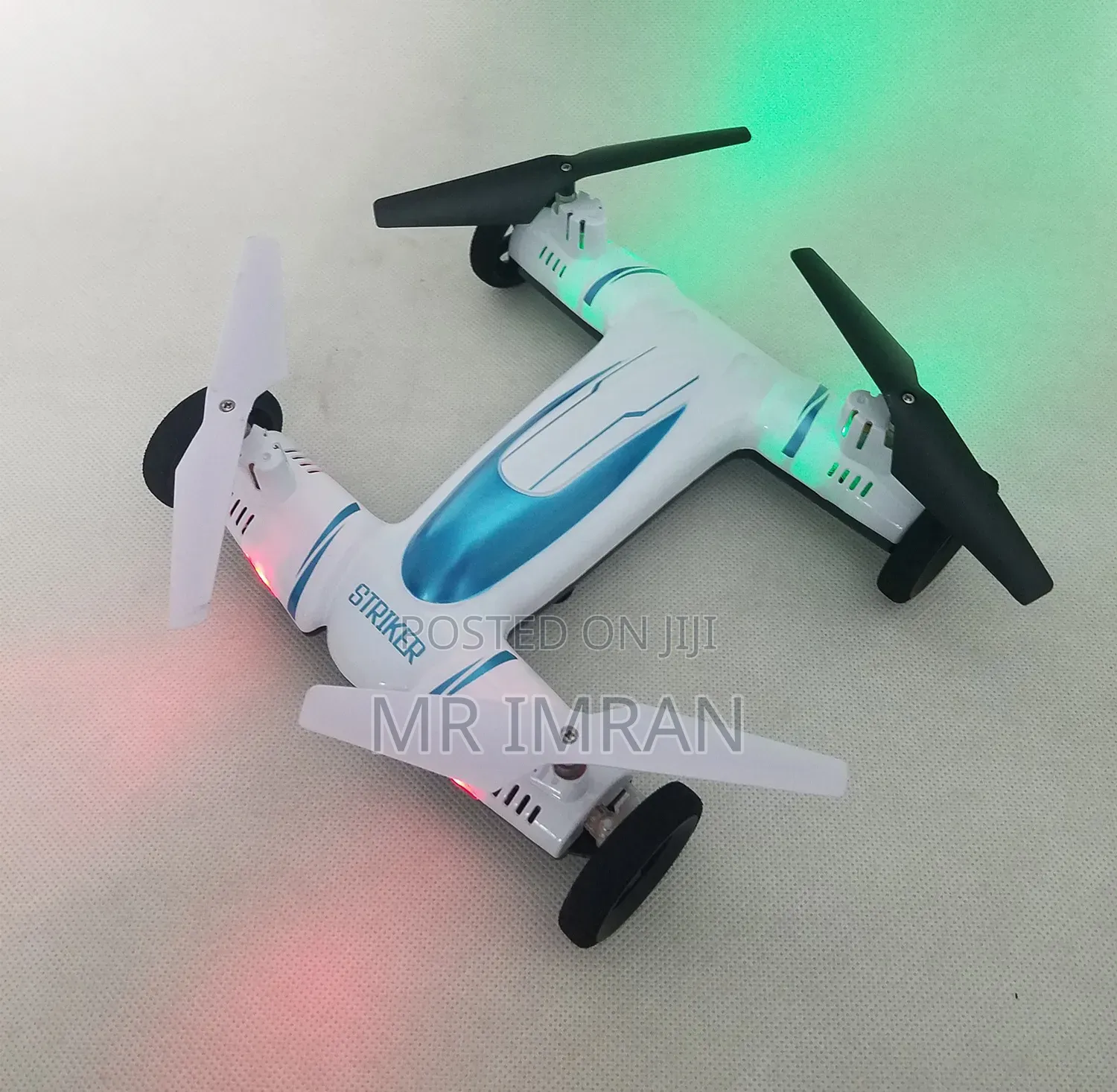 2-in-1 Hybrid Remote-Controlled Vehicle