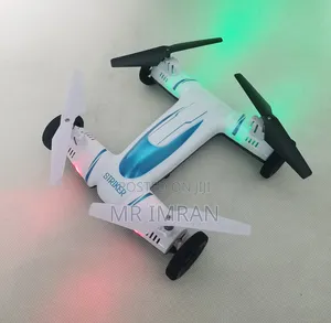 2-in-1 Hybrid Remote-Controlled Vehicle