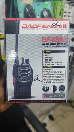 Baofeng Bf-888s Portable Two-Way Radio.