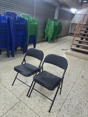 Folding Leather Chair for Computer Rooms,Conference, Home Use Study