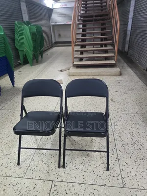Folding Leather Chair for Computer Rooms,Conference, Home Use Study