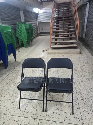 Folding Leather Chair for Computer Rooms,Conference, Home Use Study
