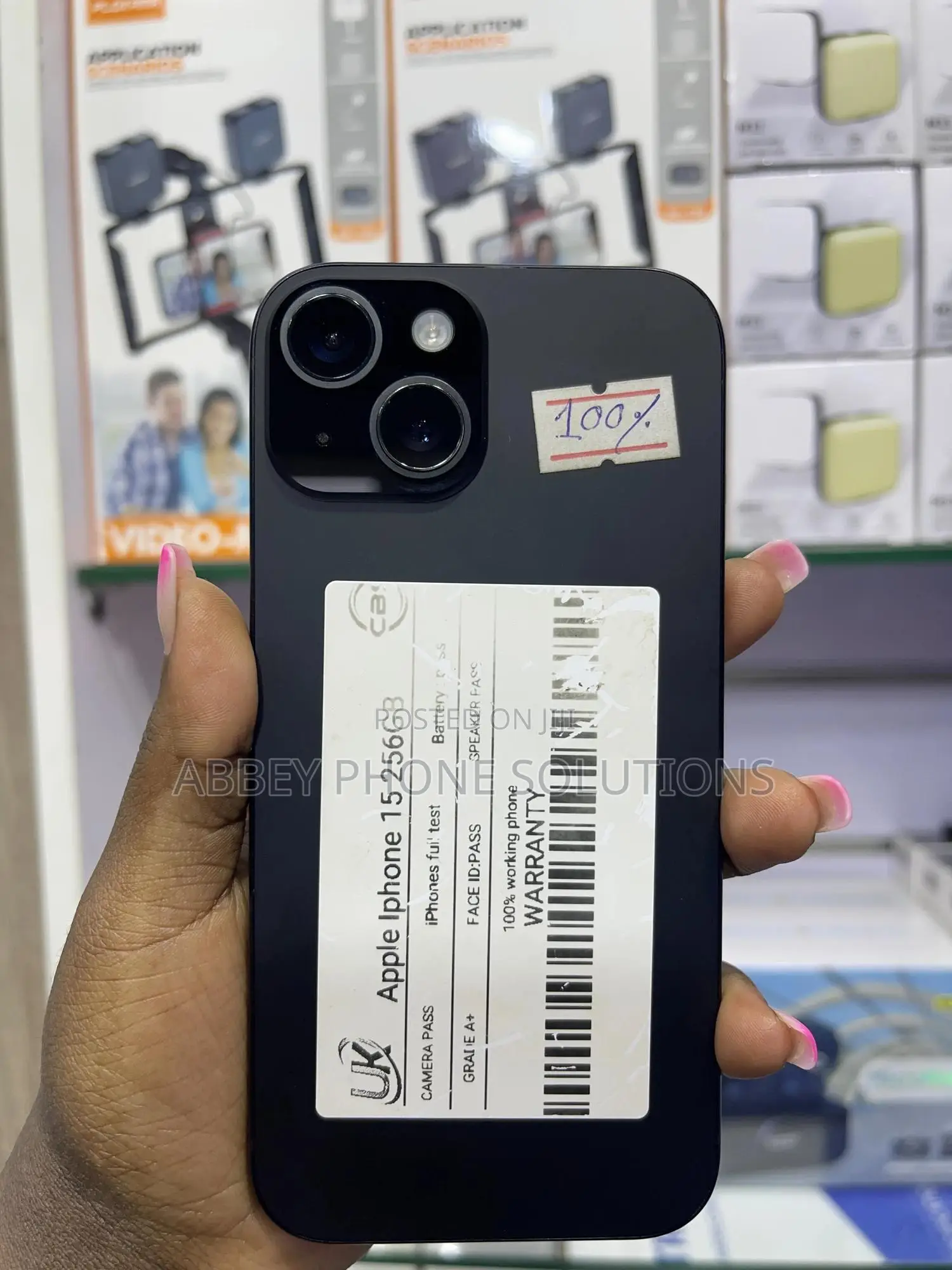 Apple iPhone 15 256 GB Black