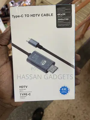 Type C To Hdtv Cable, Video Cable Adapter, Usb C To Hdmi Video Cabl