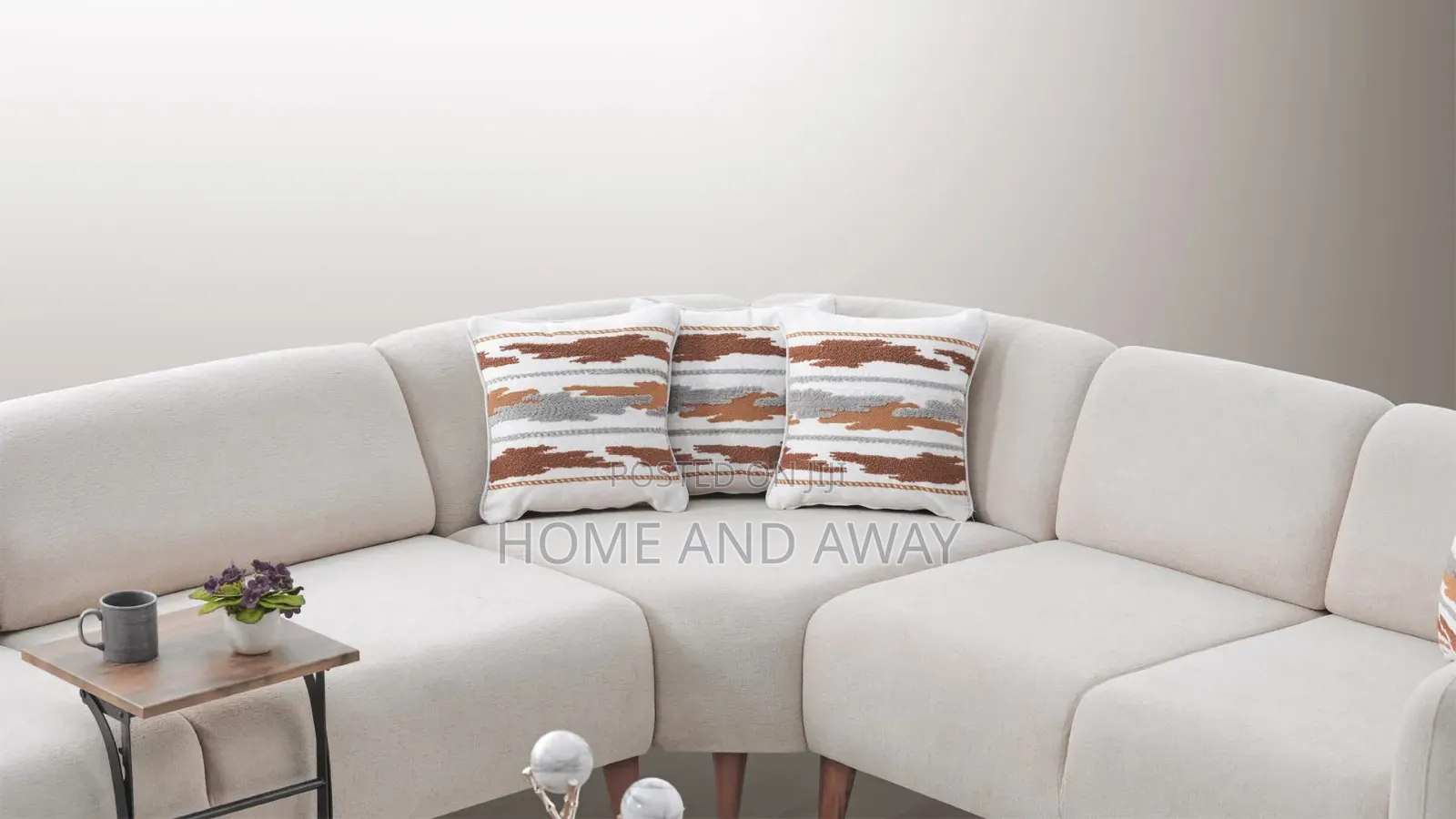 Sofas/High Legged L Sofa Sets 6 Seaters in Any Colour From 1,500,000/-
