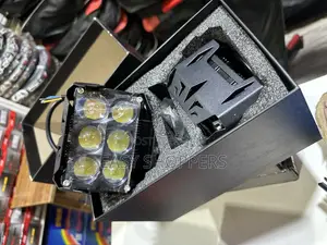 6-Led Auxiliary Car Spotlight High Full Beam for Off-Road Vehicles
