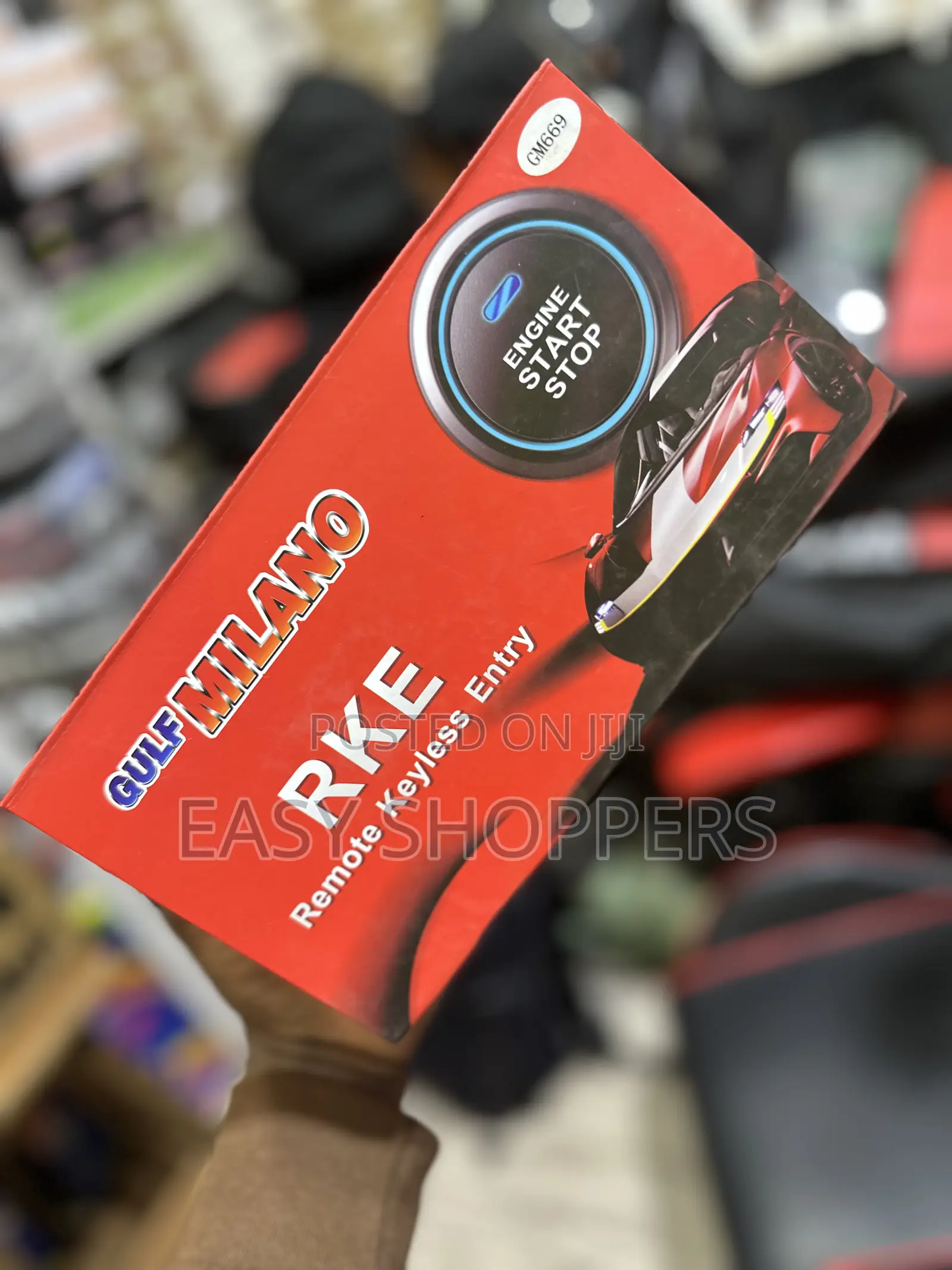 Gulf Milano Remote Keyless Entry Engine Push to Start and Stop System