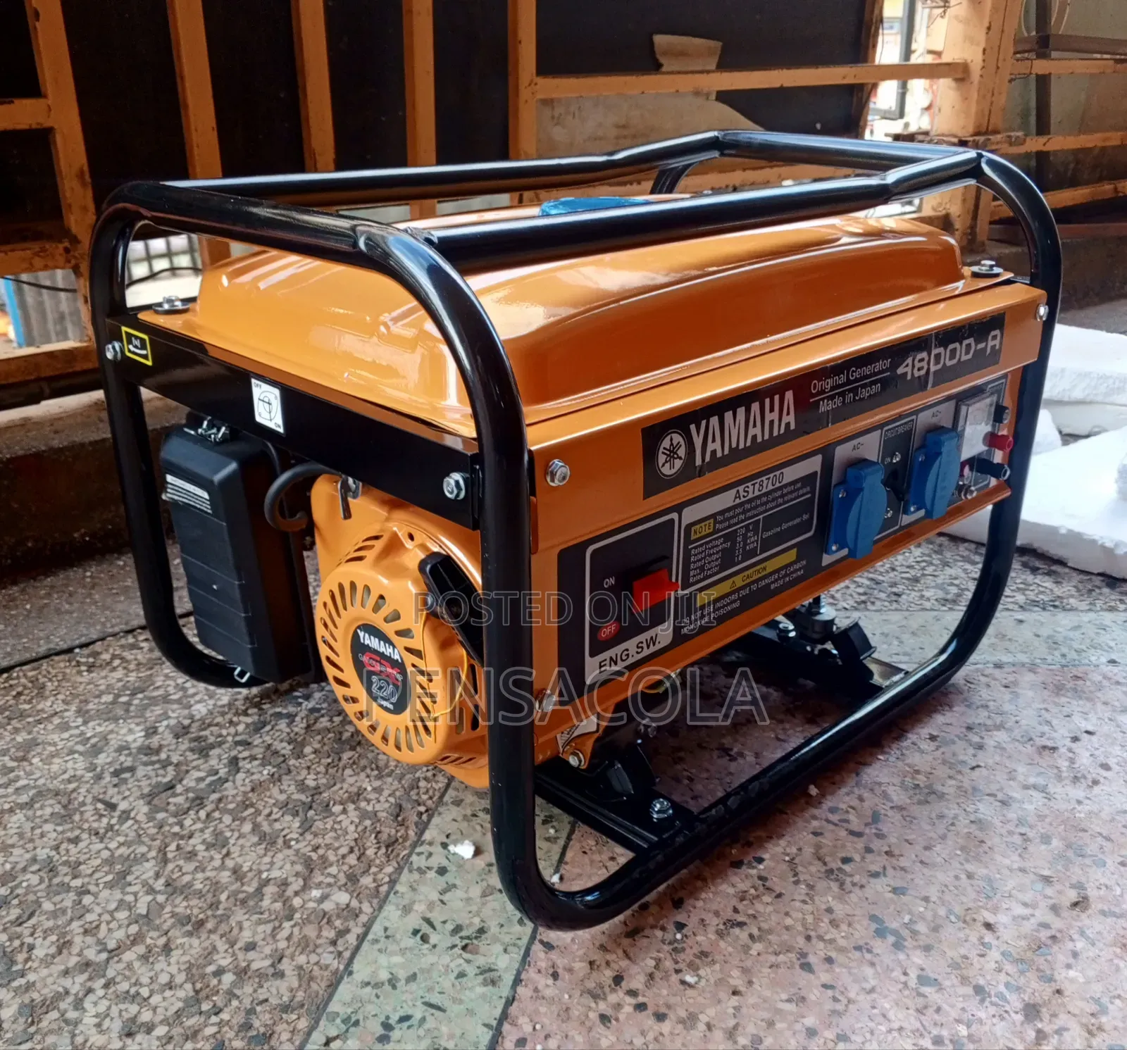 Yamaha 3500w/ 3.5 Kva Petrol Generator