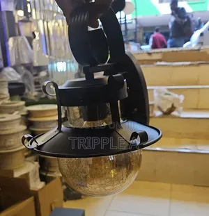 Decorative Black Outdoor Wall Lamp