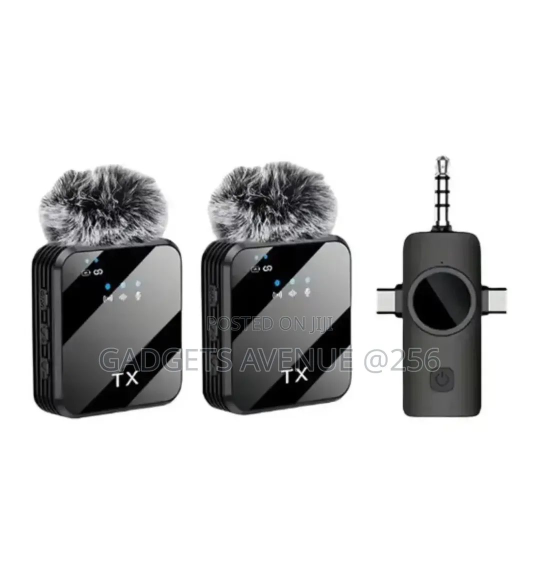 Wireless Lavalier Microphone System, Likely the F11-2 Model.