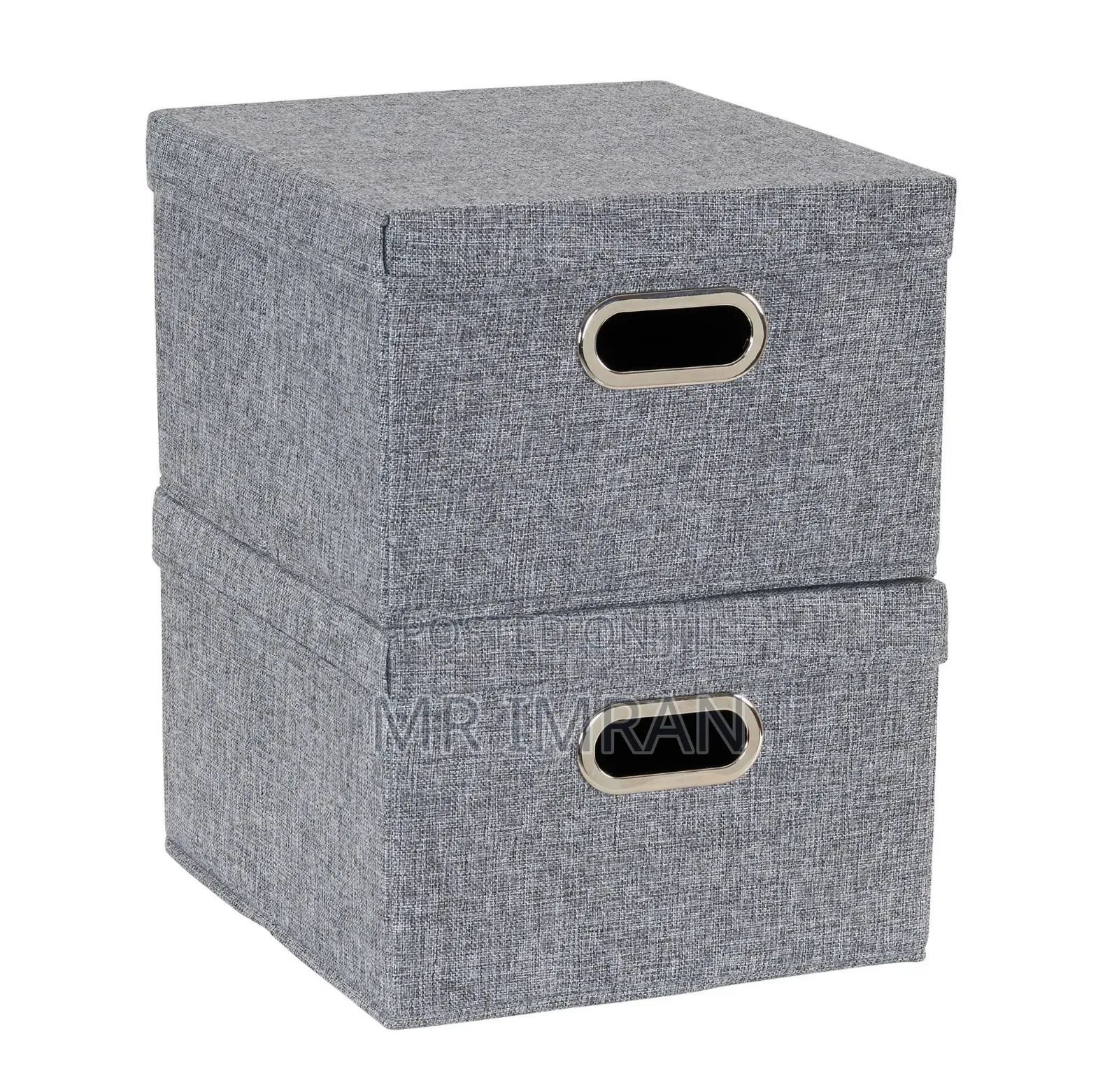 Household Essentials Collapsible Linen Storage Boxes