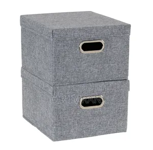 Household Essentials Collapsible Linen Storage Boxes