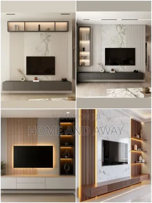 Marble Led Wall Unit Tv Stands From 1,800,000/- Any Colour or Design