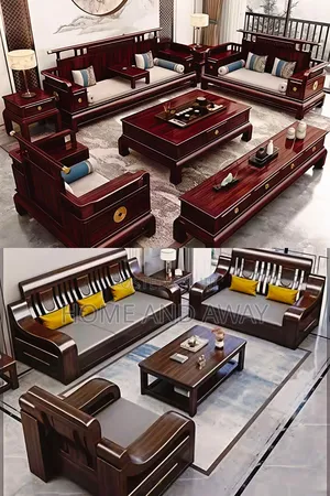 Heavy Duty Wooden Sofa Chairs in Any Colour From 4,000,000/- Order Now