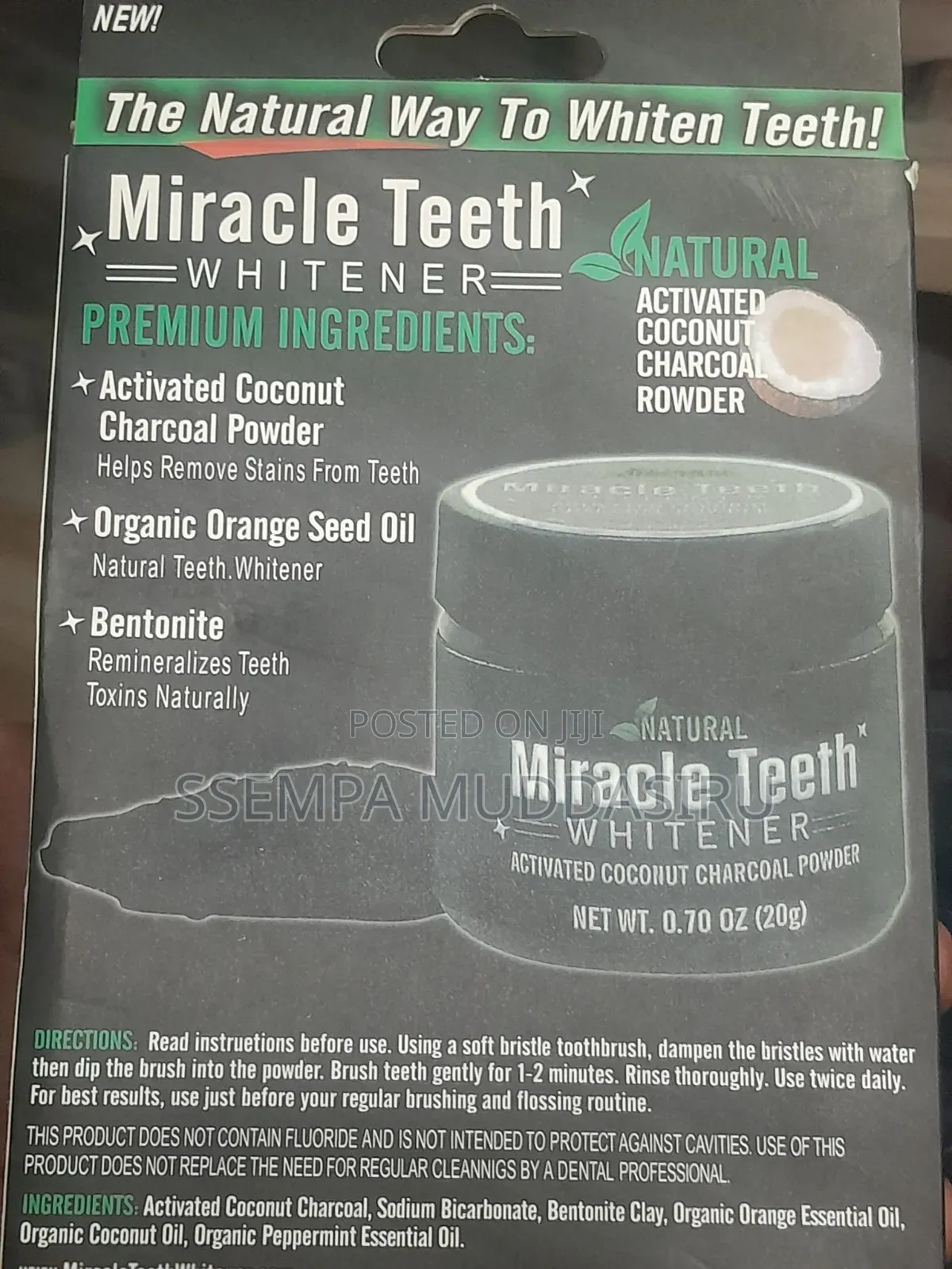 Miracle Teeth Whitener 20g