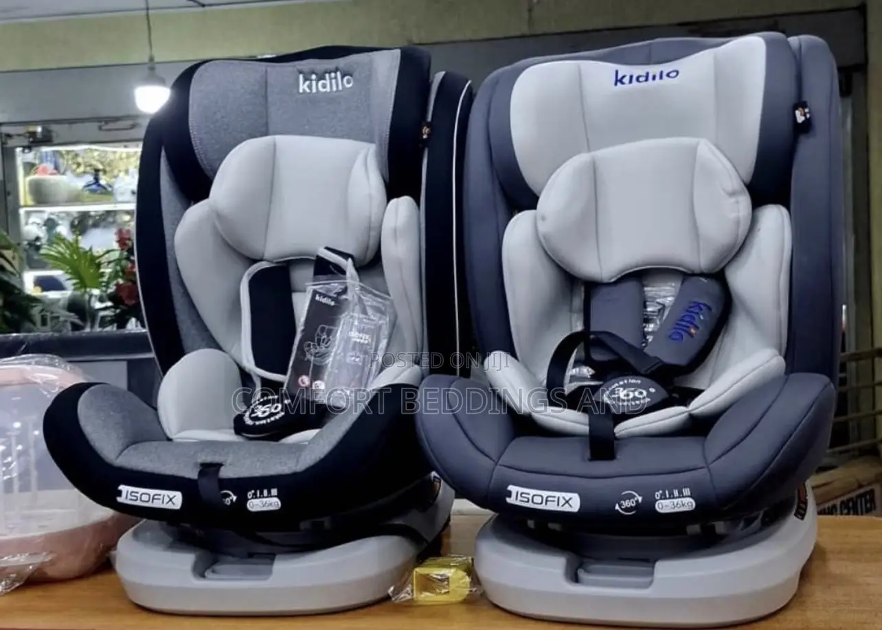 Iso Fix Baby Car Seat 360 Dark Blue