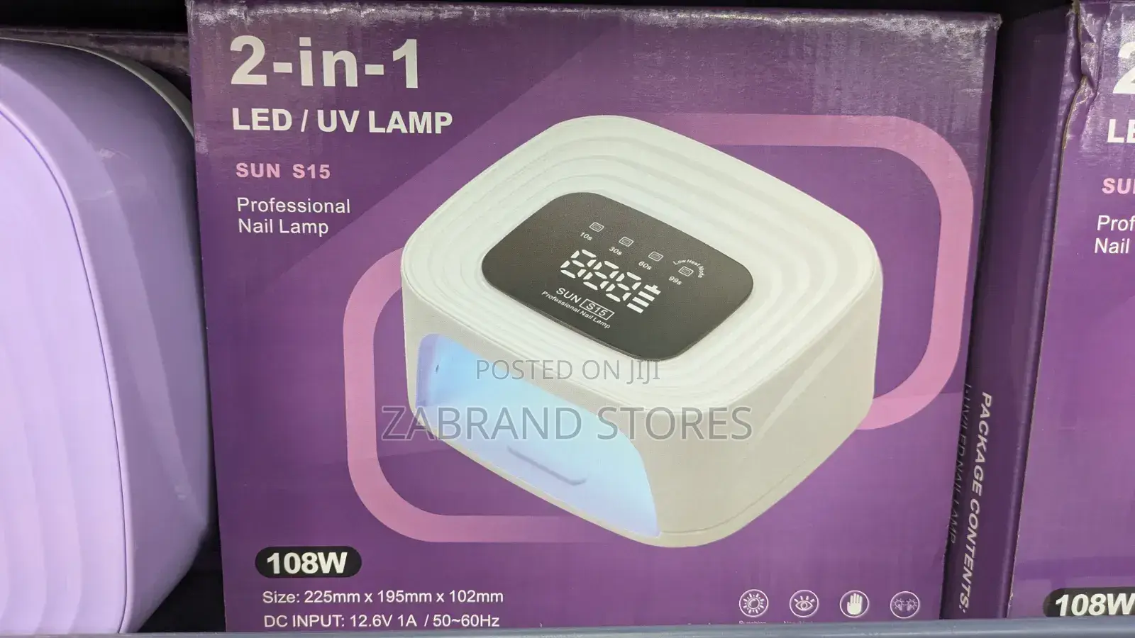2 In1lef Professional Nail Lamp