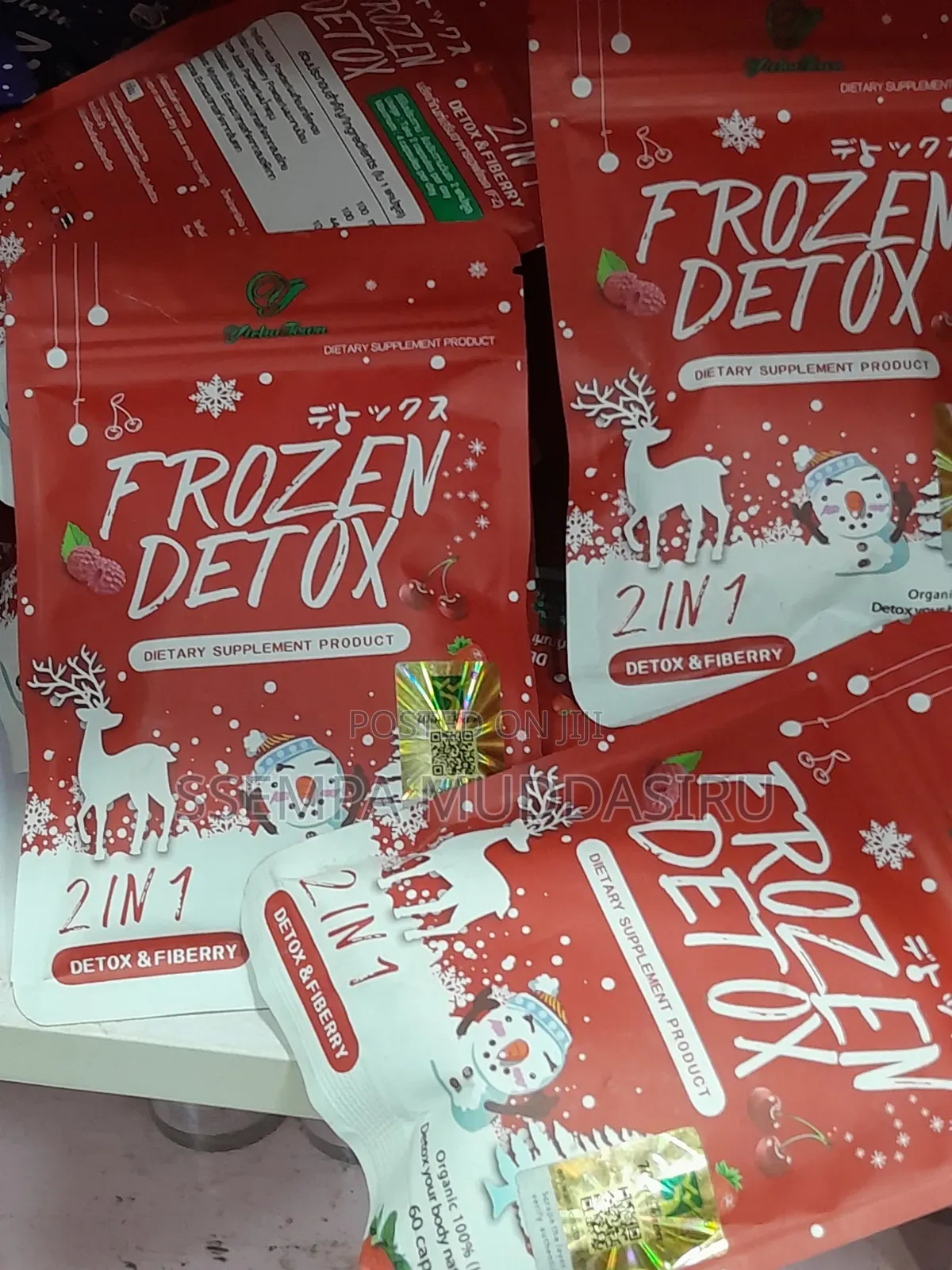 Frozen Detox Dietry Supplement 60 Capsules