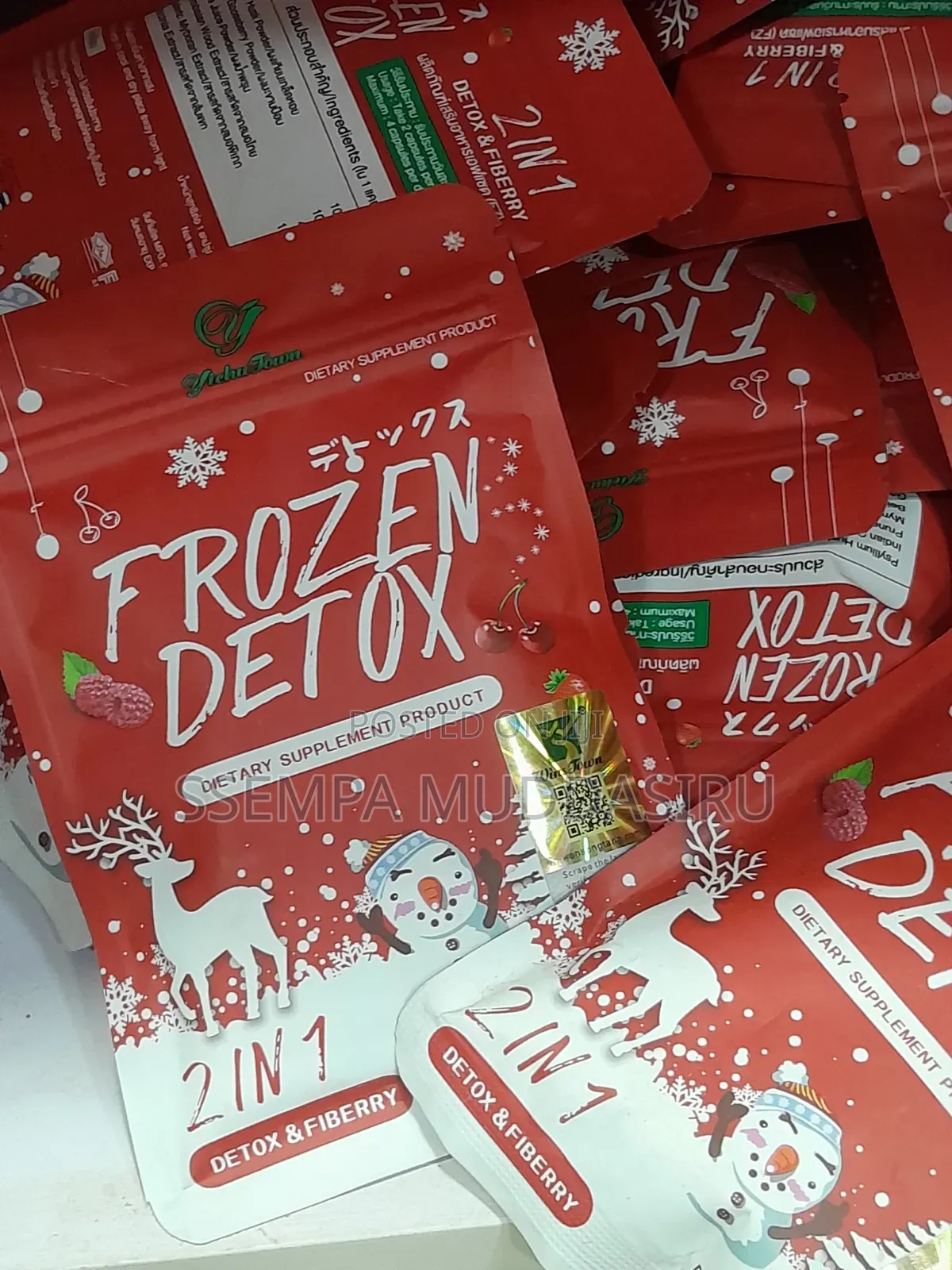 Frozen Detox Dietry Supplement 60 Capsules