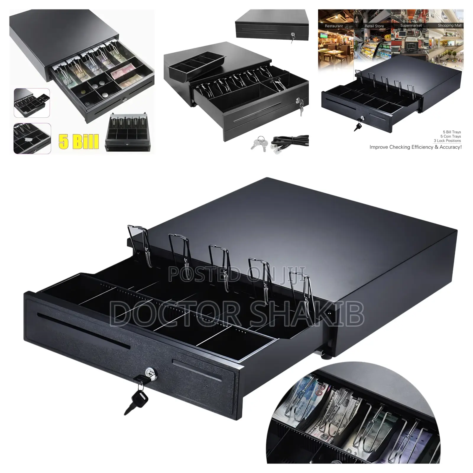 Commercial Electronic Cash Register Drawer