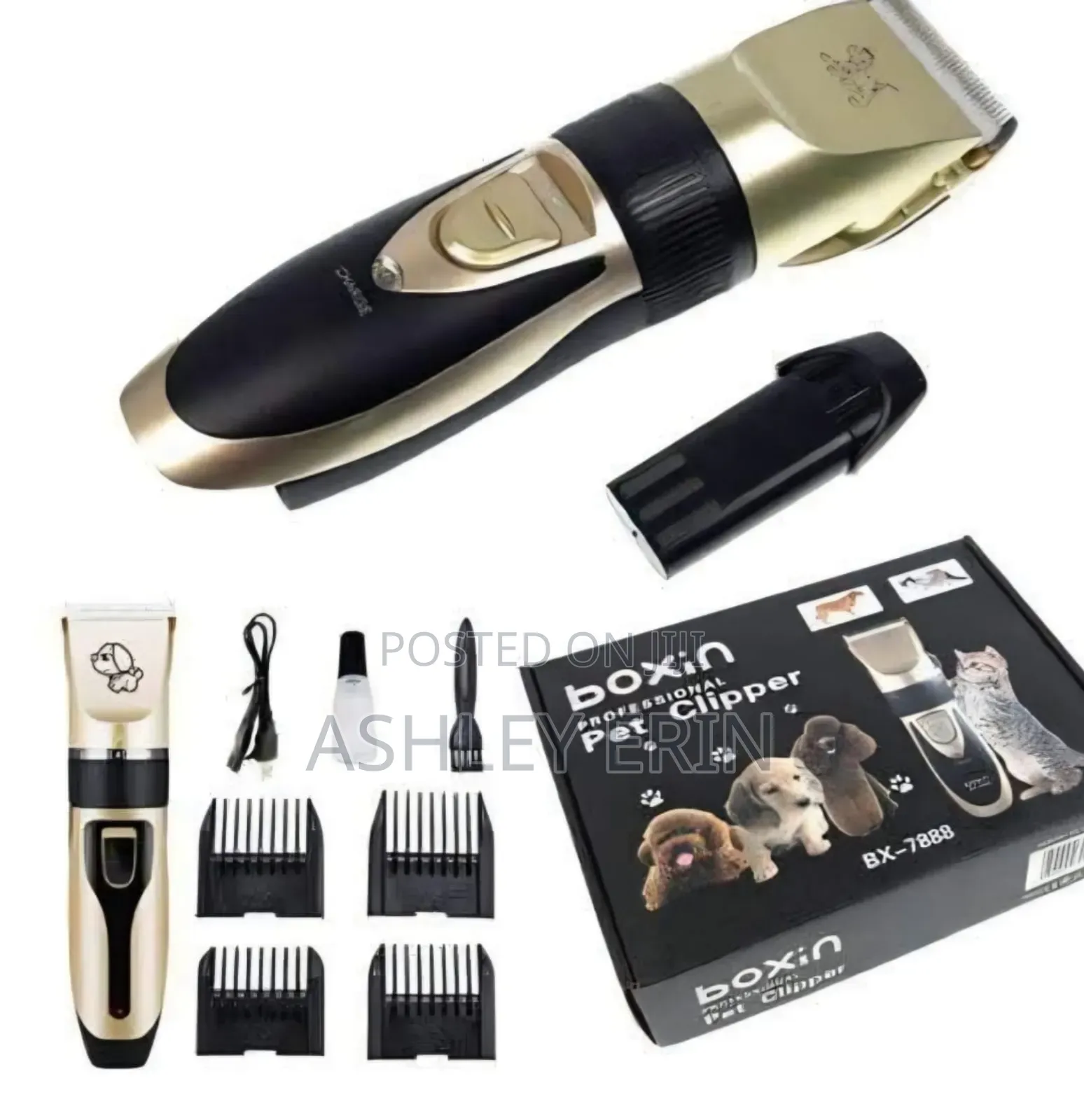 Boxin Bx-7888 Professional Pet Clipper Kit