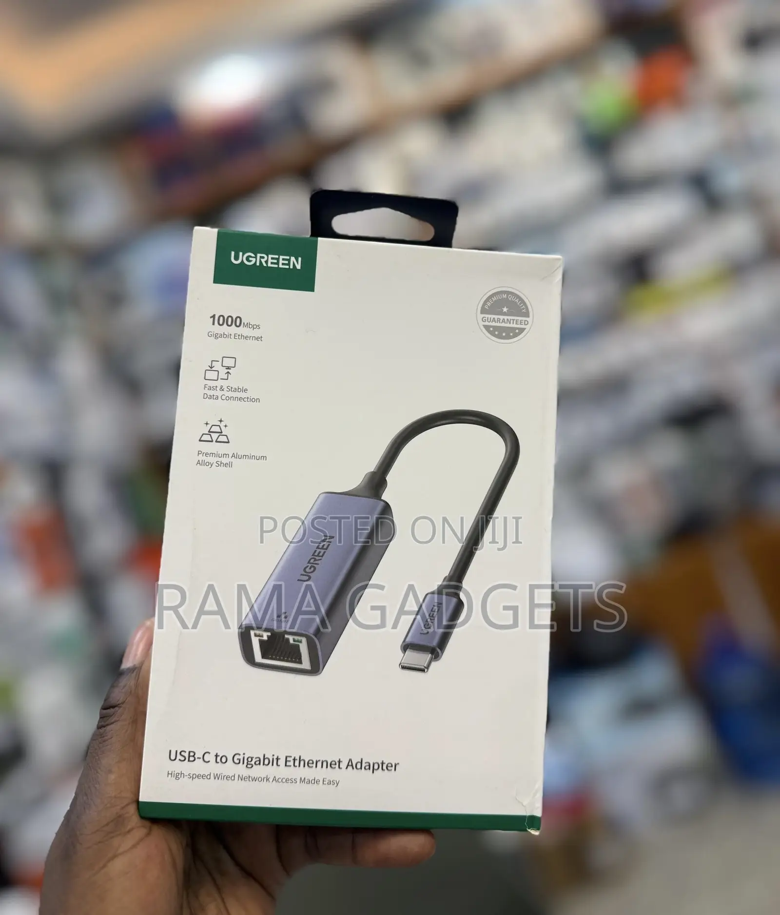 Ugreen Usb-C to Gigabit Ethernet Adapter,