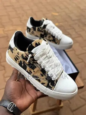 Chunky Sole and Bold Prints Numeris Atelier Sneakers