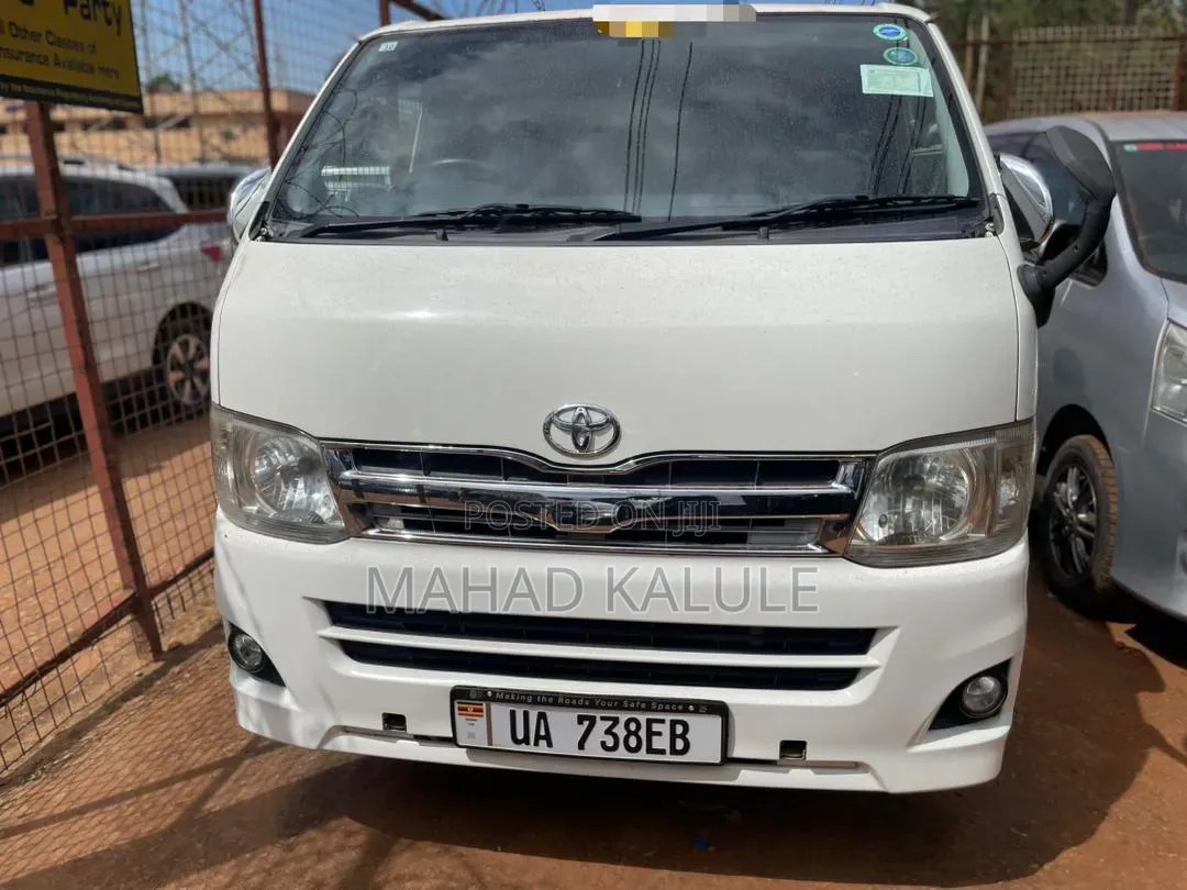 New Toyota HiAce 2011 White
