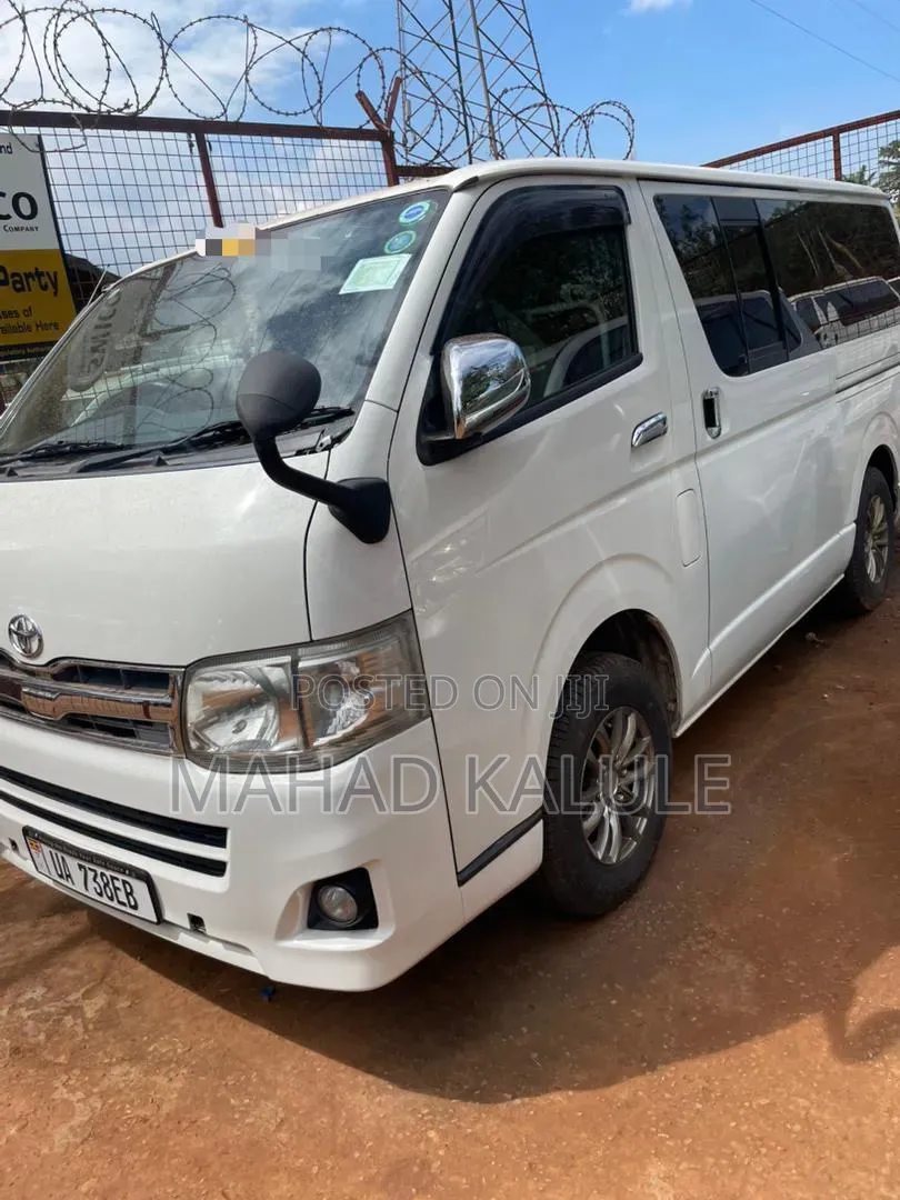 New Toyota HiAce 2011 White