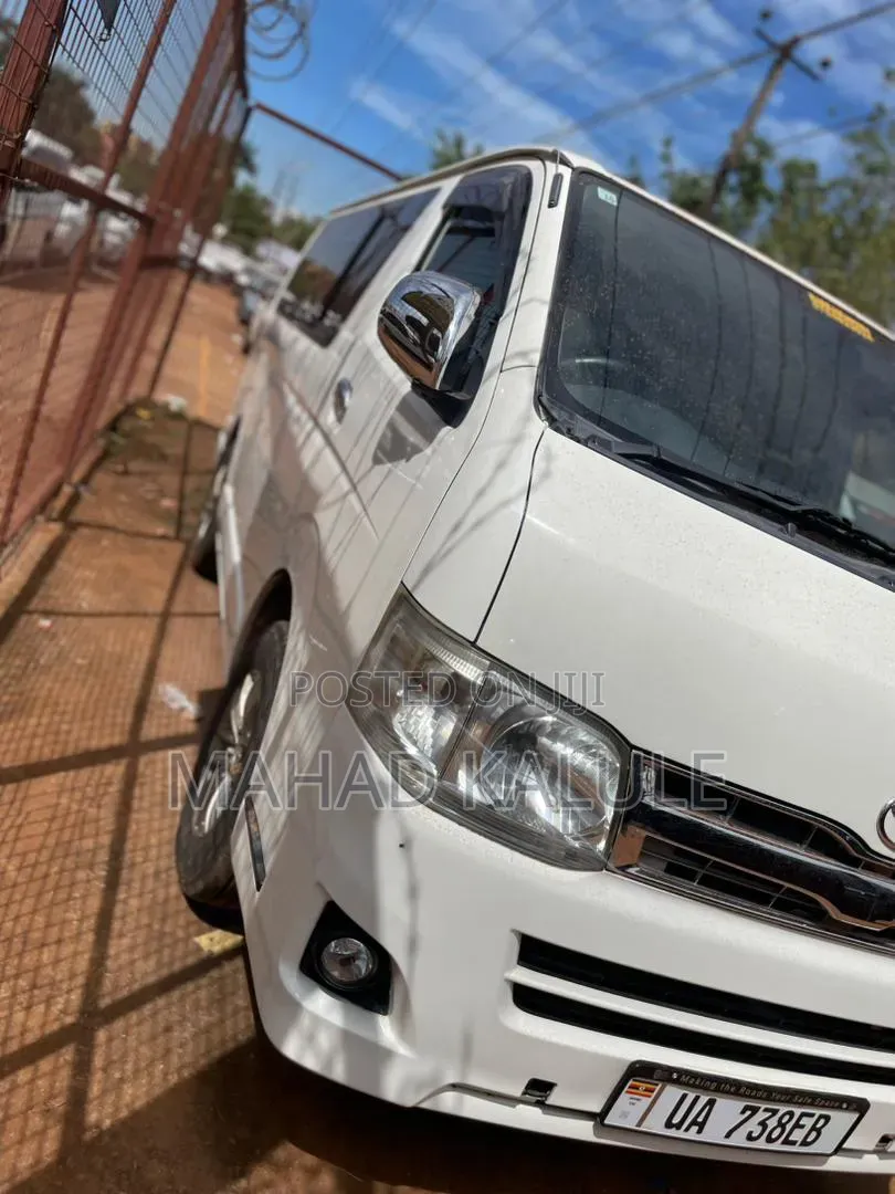 New Toyota HiAce 2011 White