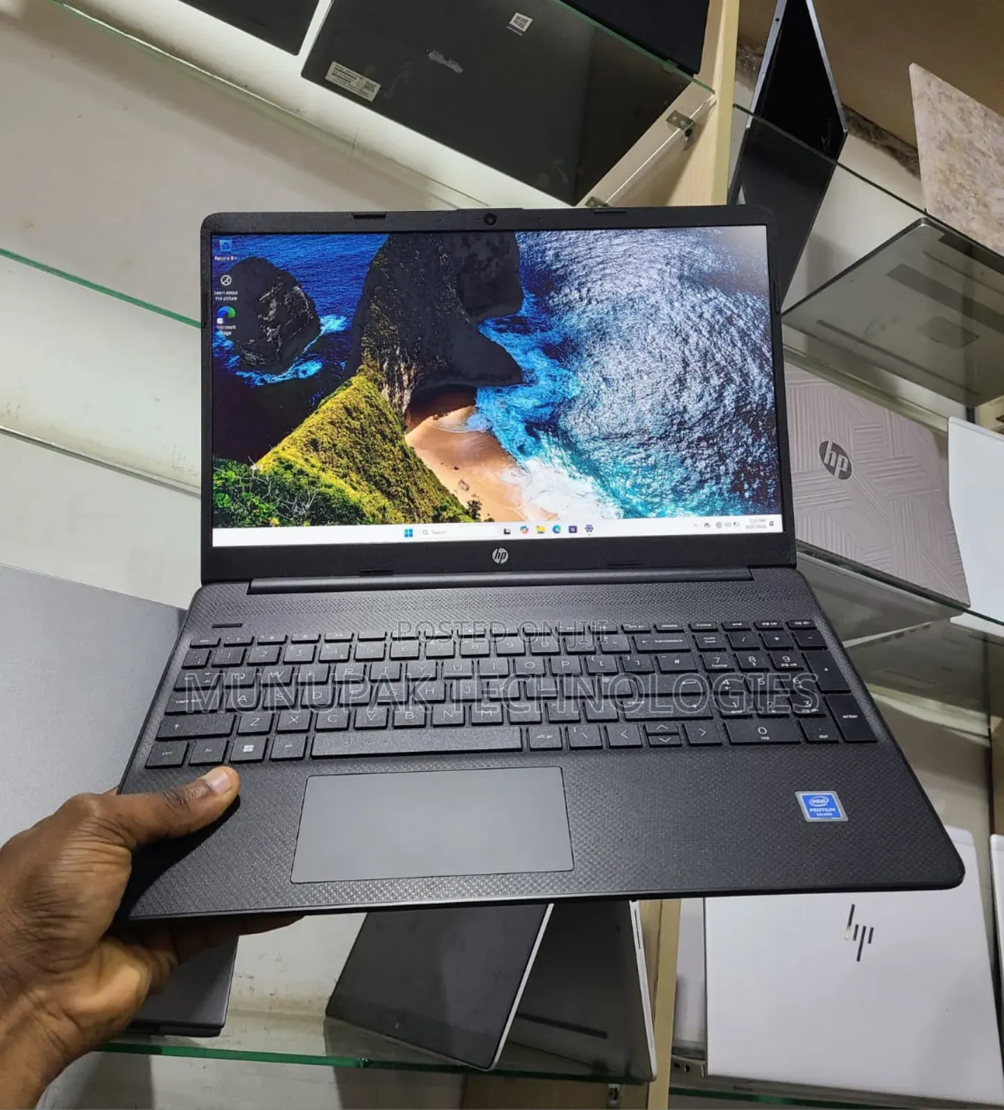 New Laptop HP 15s 4GB Intel Pentium SSD 128GB