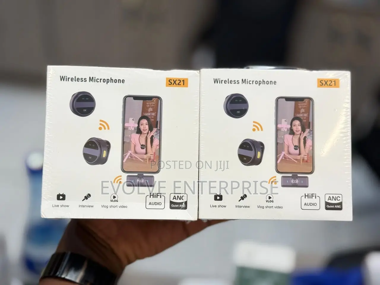 Sx21 Wireless Microphone, Anc 2 PCS