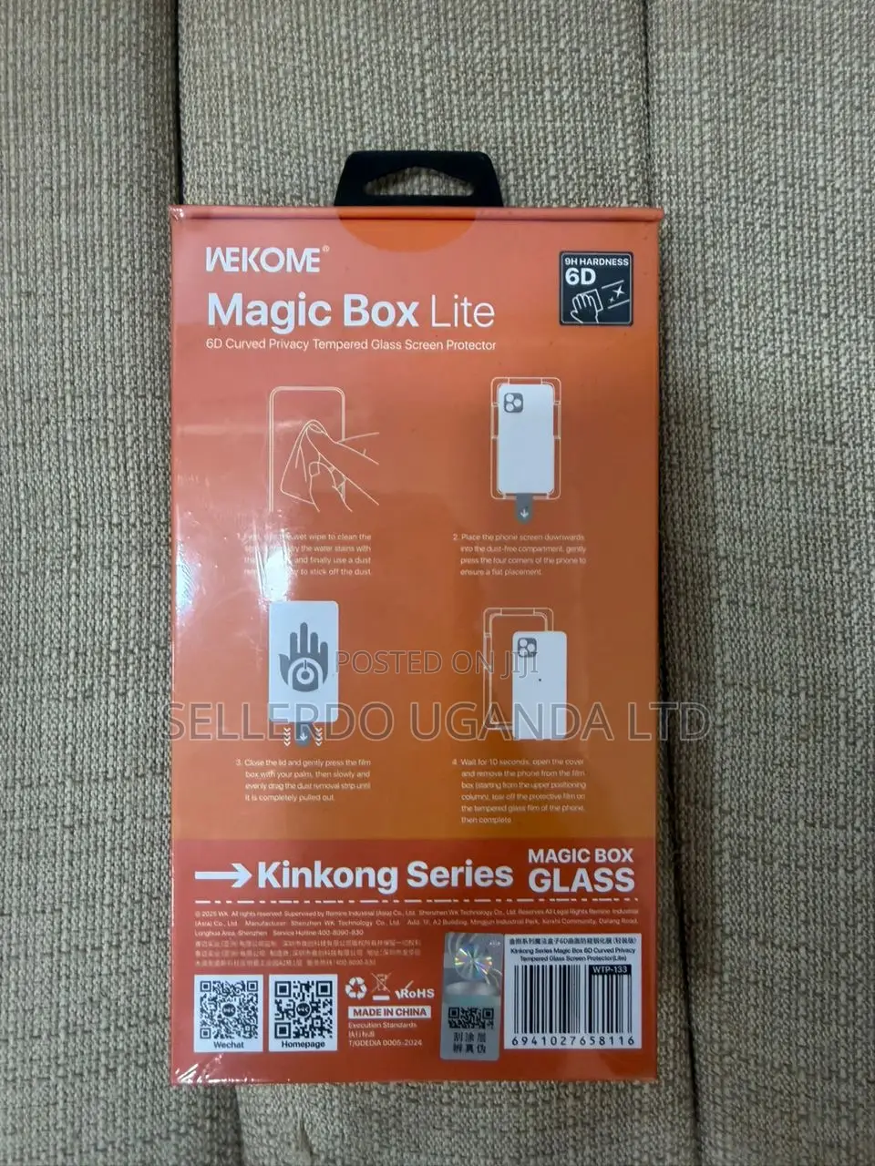 Magic Boxlite Tempered Glass Screen Protector