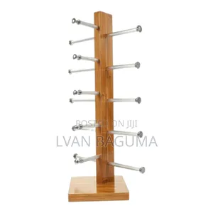 Wooden Sunglasses Display Stand / Holder - Holds 5 PCS