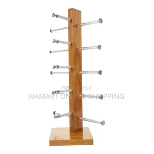 Wooden Sunglasses Display Stand / Holder - Holds 5 PCS