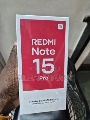 New Xiaomi Redmi Note 15 Pro 256 GB Black