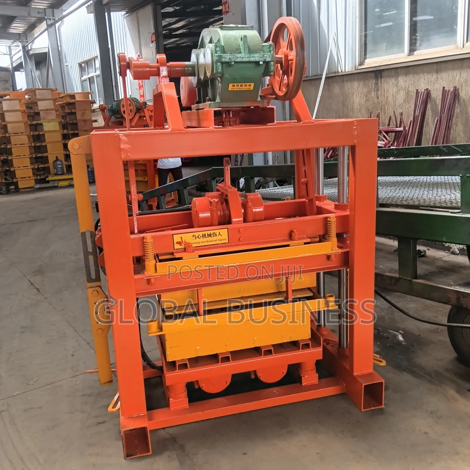 Hollow Block Brick Making Machine for Sale 
