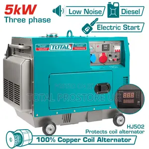 Silent Diesel Generator 5 Kw 3phase