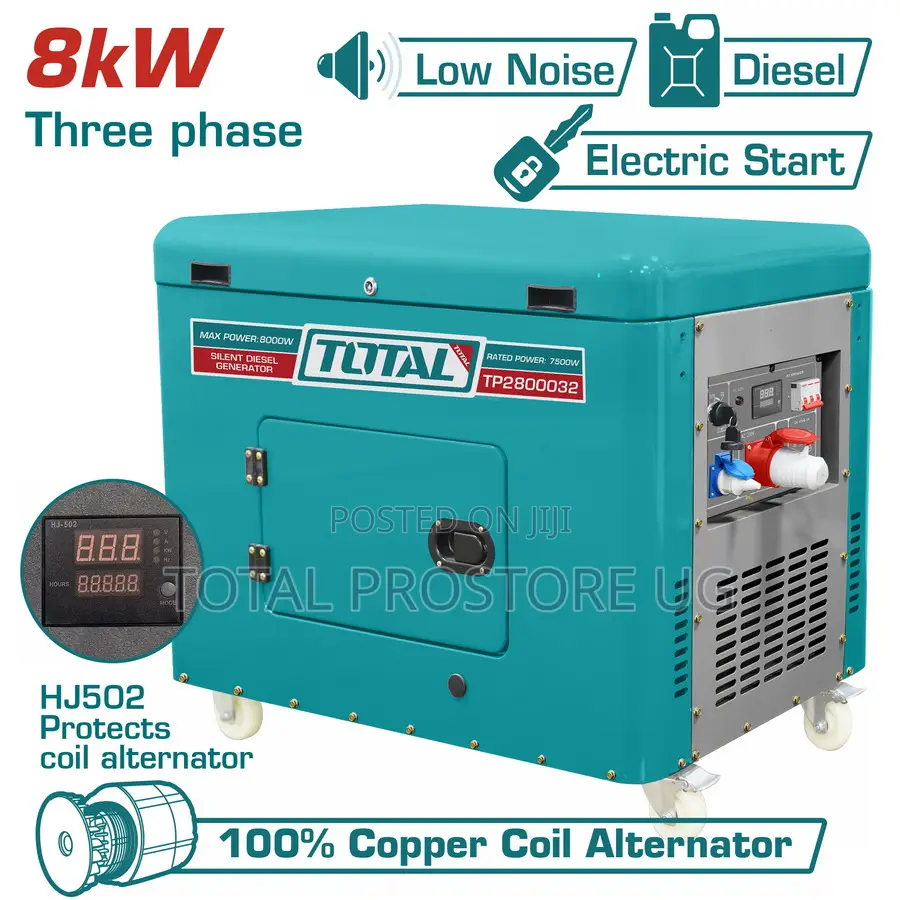 Silent Diesel Generator 8kw