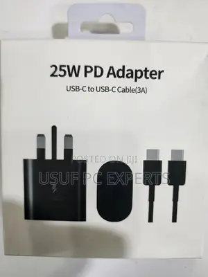 Type C to C 25 Watts Samsung Original Charger