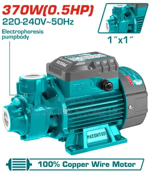 Water Pump 0.5hp 370w