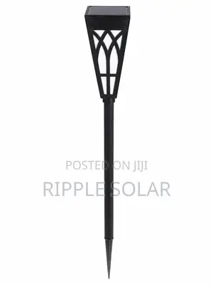 3W Solar Garden Lantern – Flickering Flame Light