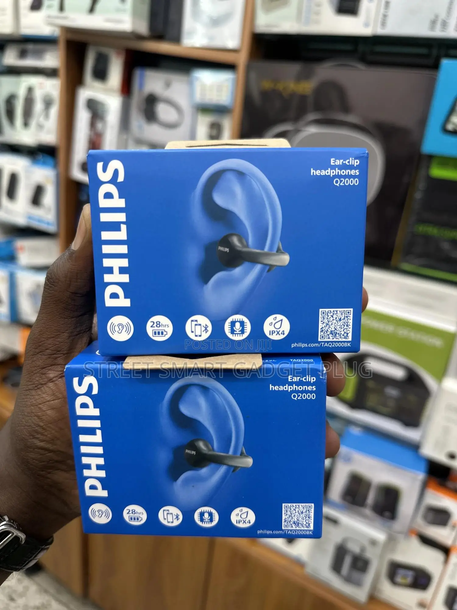 Philips Q2000 Earclip Headphones