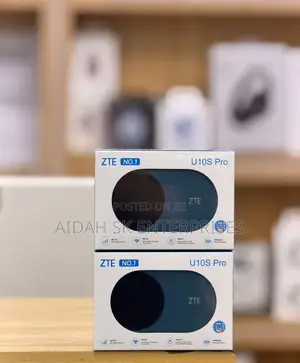 Zte U10s Pro Blue 4g Mifi Router, Portable Wifi With Sim Slot