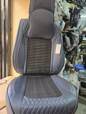 Grey and Diamond Stitched Universal Car Seat Covers