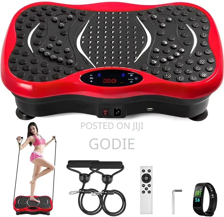 Whole-Body Vibration Fitness Platform Machine