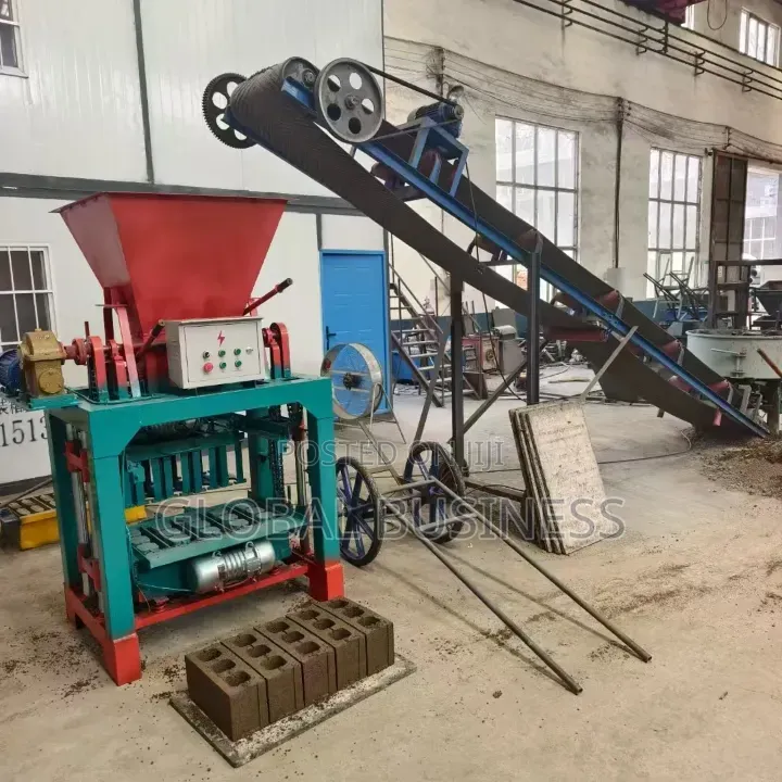 High Output High Performance Hollow Block Brick Making Machine